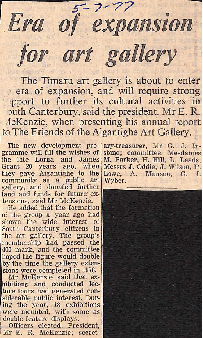 Era of expansion for art gallery