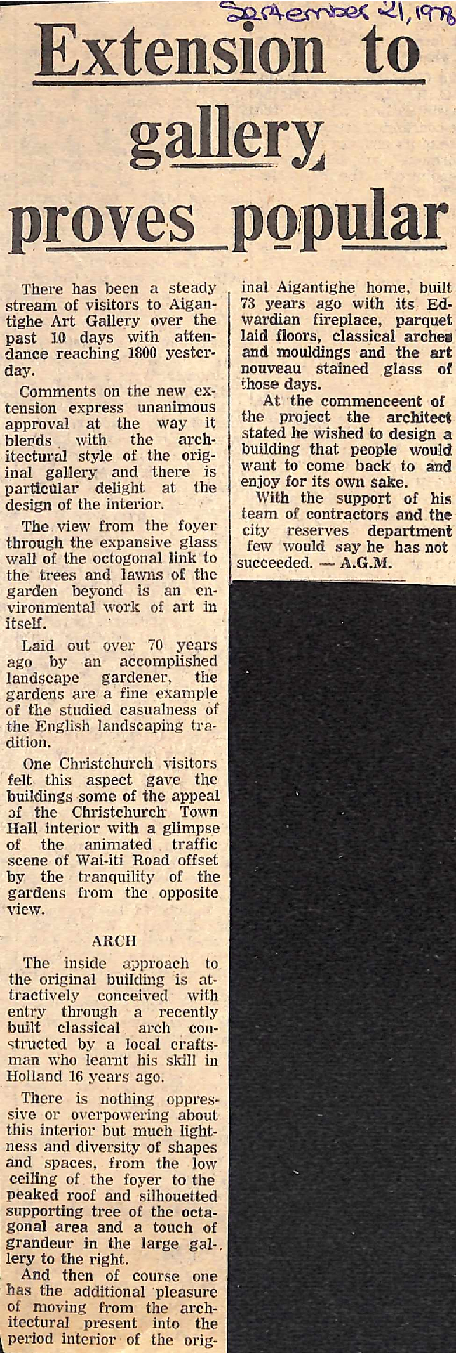 Extension to gallery proves popular