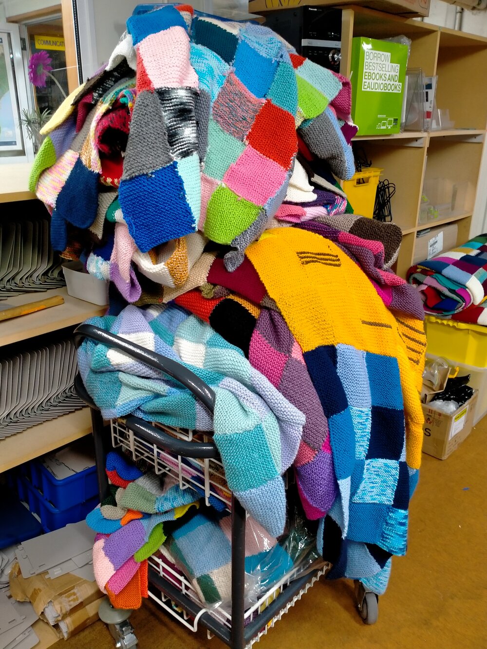 Peggy square blankets