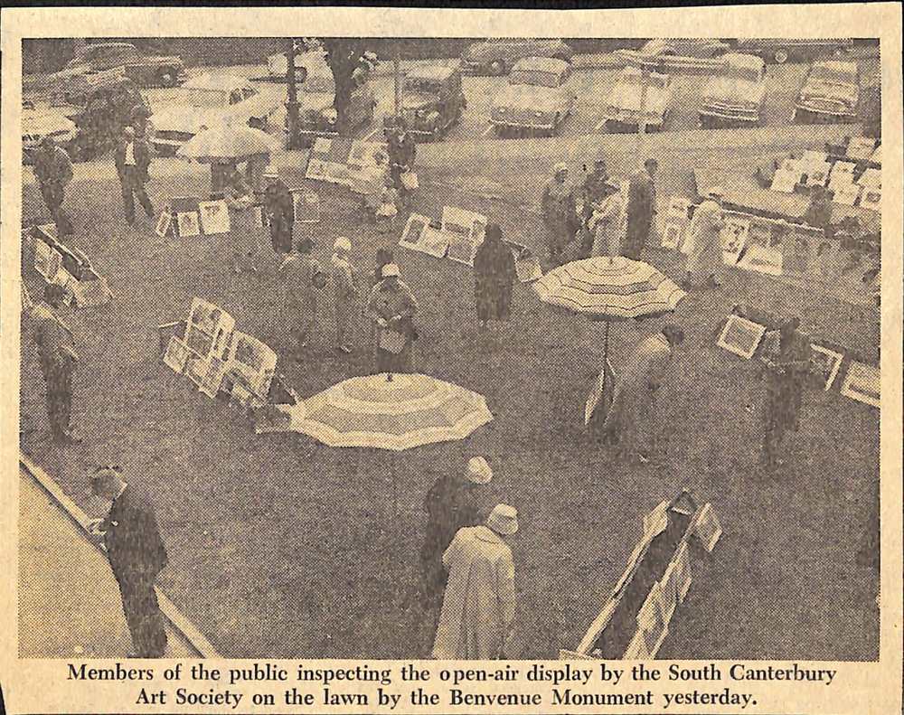 South Canterbury Art Society open-air display