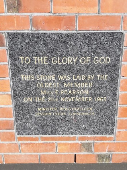 Trinity Church foundation stone