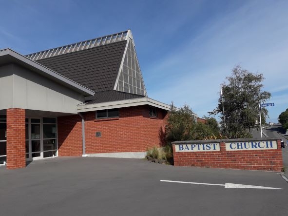 Wilson Street Baptist Church and plaque