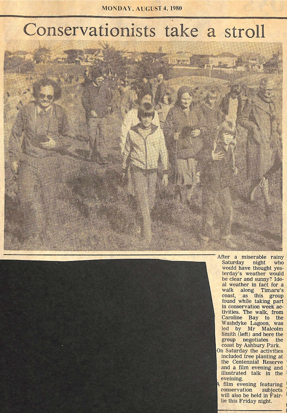 Conservationists take a stroll