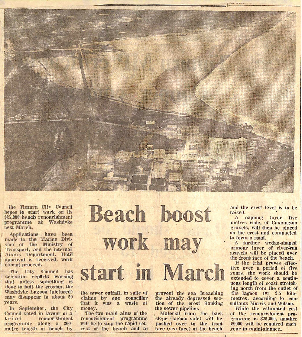 Beach boost work may start in March