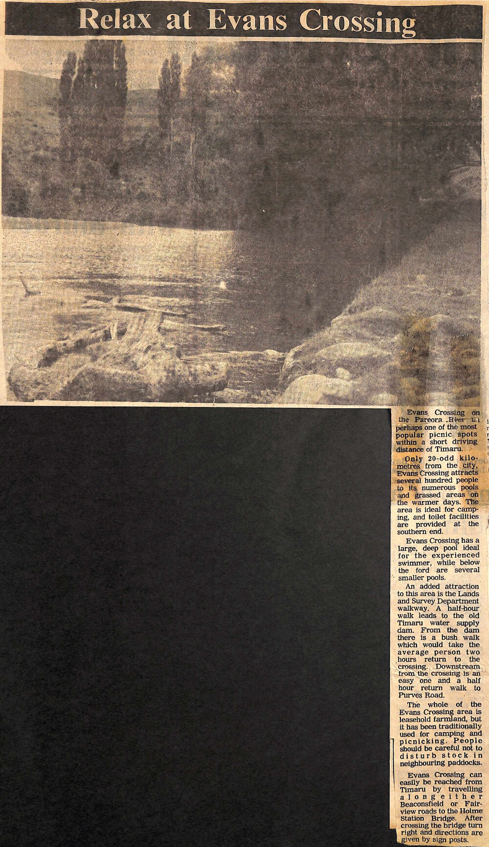 Relax at Evans Crossing