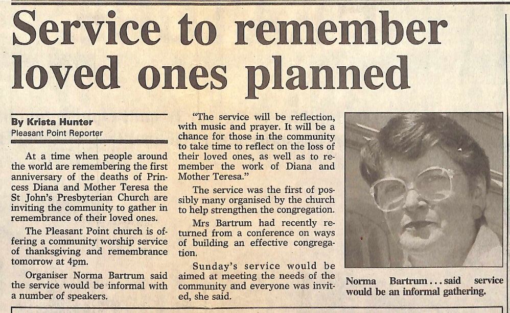 Service to remember loved ones planned