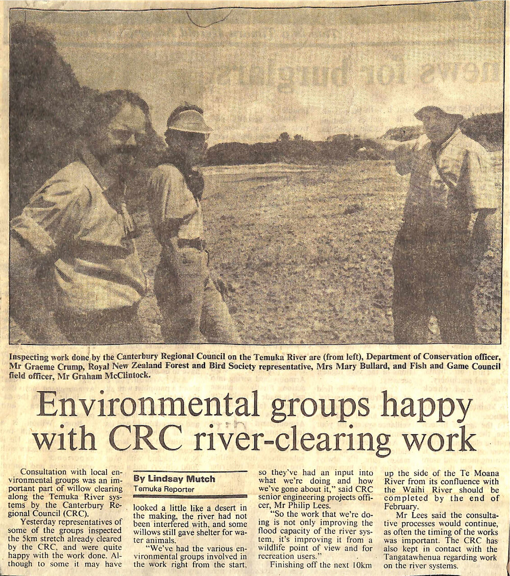 Environmental groups happy with CRC river-clearing work
