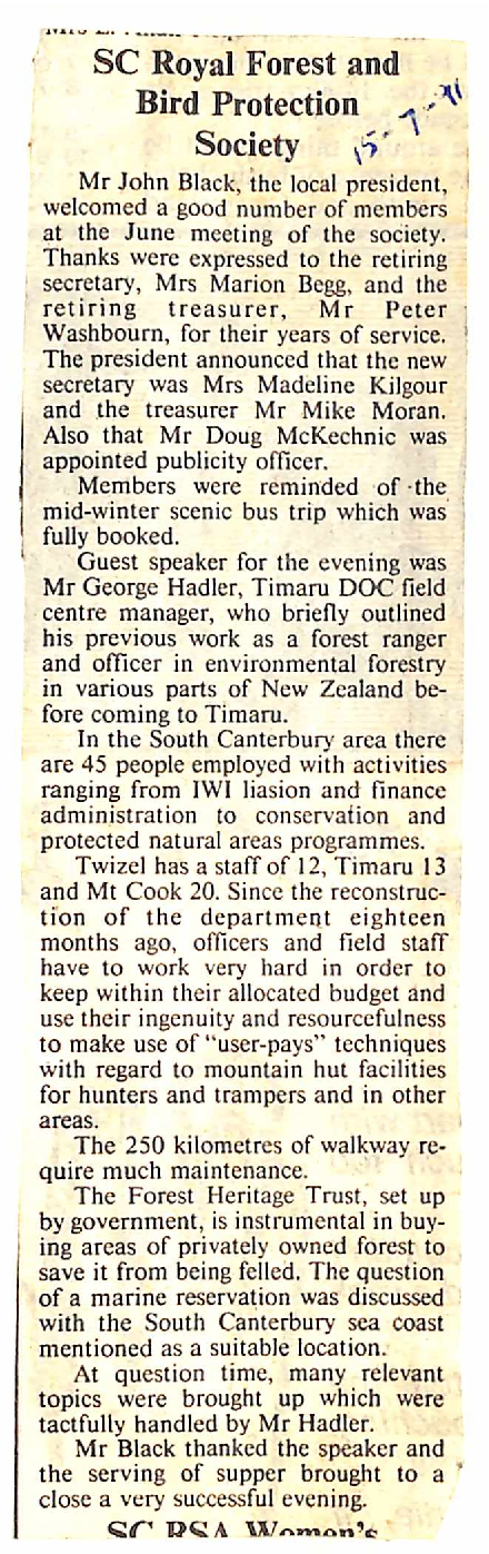 SC Royal Forest and Bird Protection Society