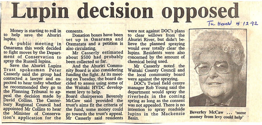 Lupin decision opposed