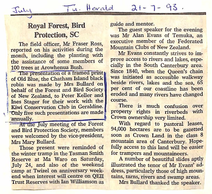Royal Forest, Bird Protection, SC