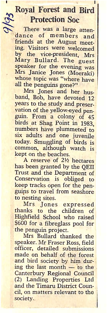 Royal Forest and Bird Protection Soc