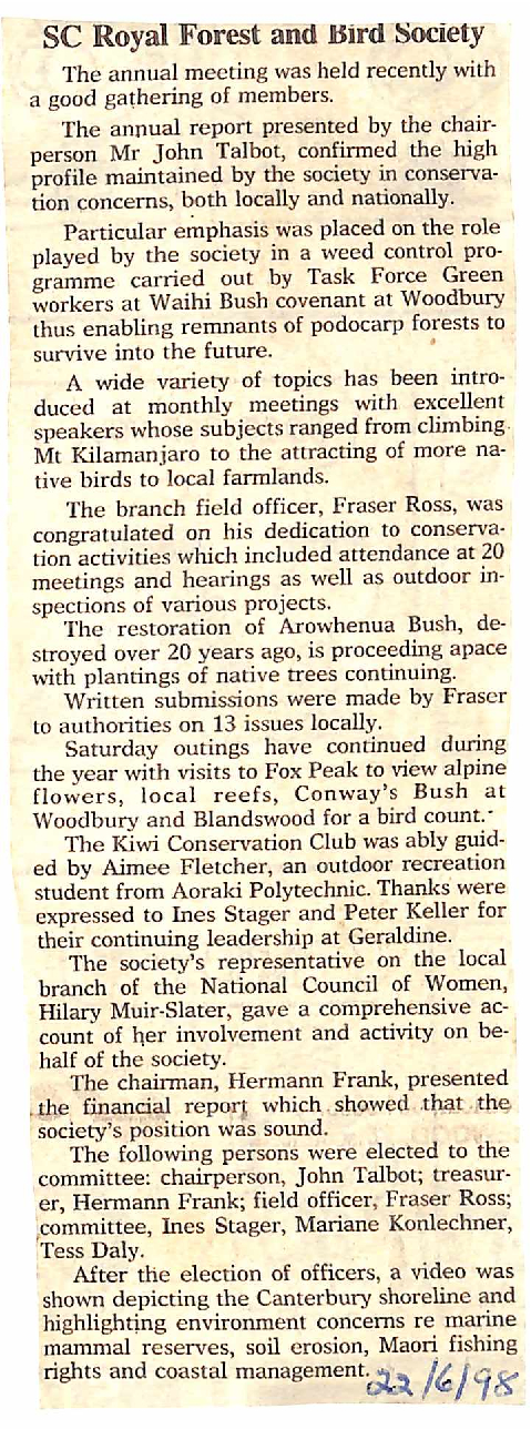 SC Royal Forest and Bird Society