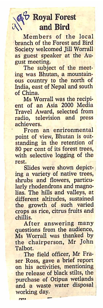 Royal Forest and Bird