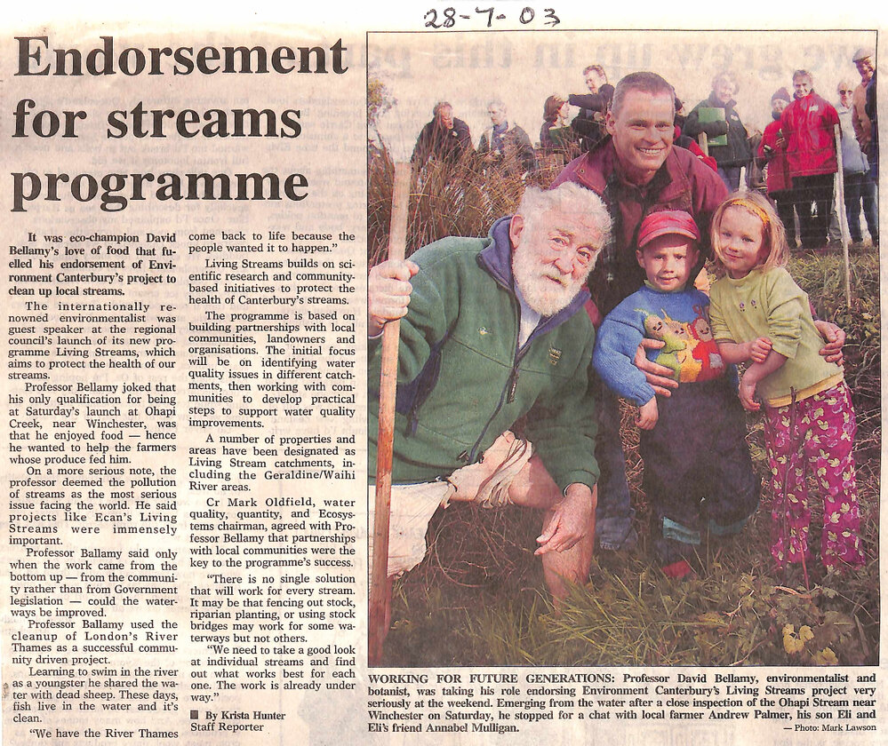 Endorsement for streams programme