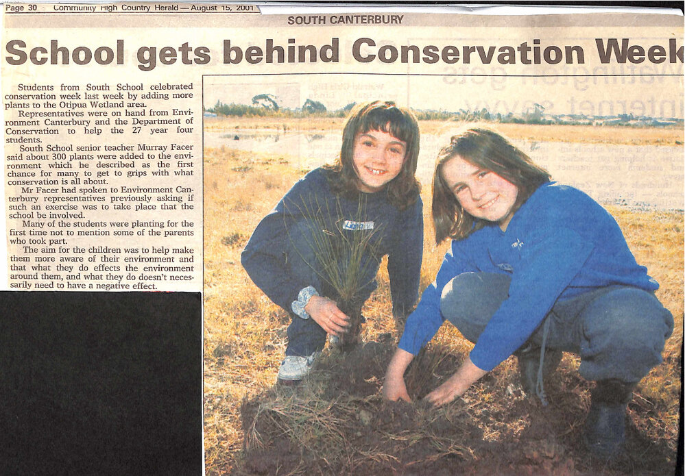 School gets behind Conservation Week