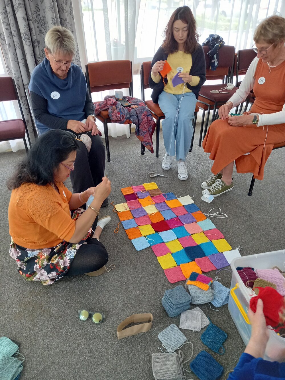 Multicultural Aoraki stitch up