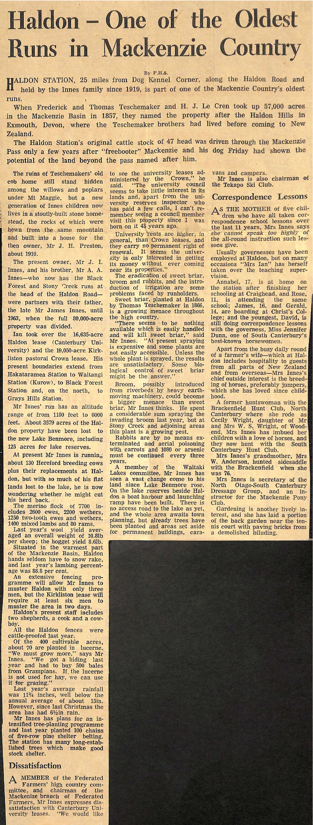 Haldon - One of the Oldest Runs in Mackenzie Country