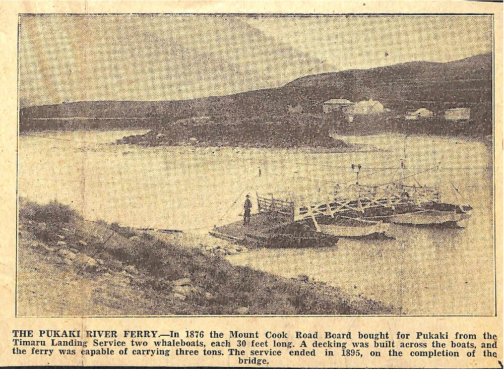 The Pukaki River Ferry