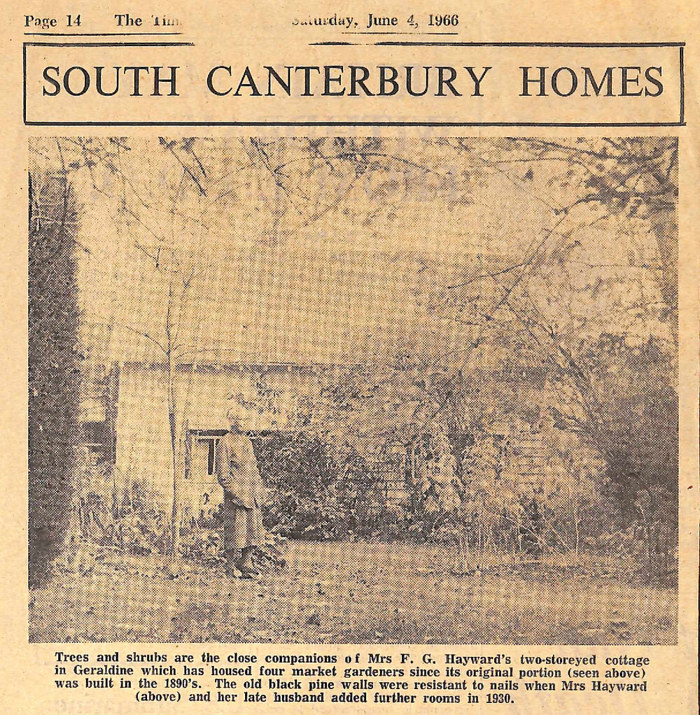 South Canterbury Homes: Geraldine Cottage And Garden Place of Enchantment