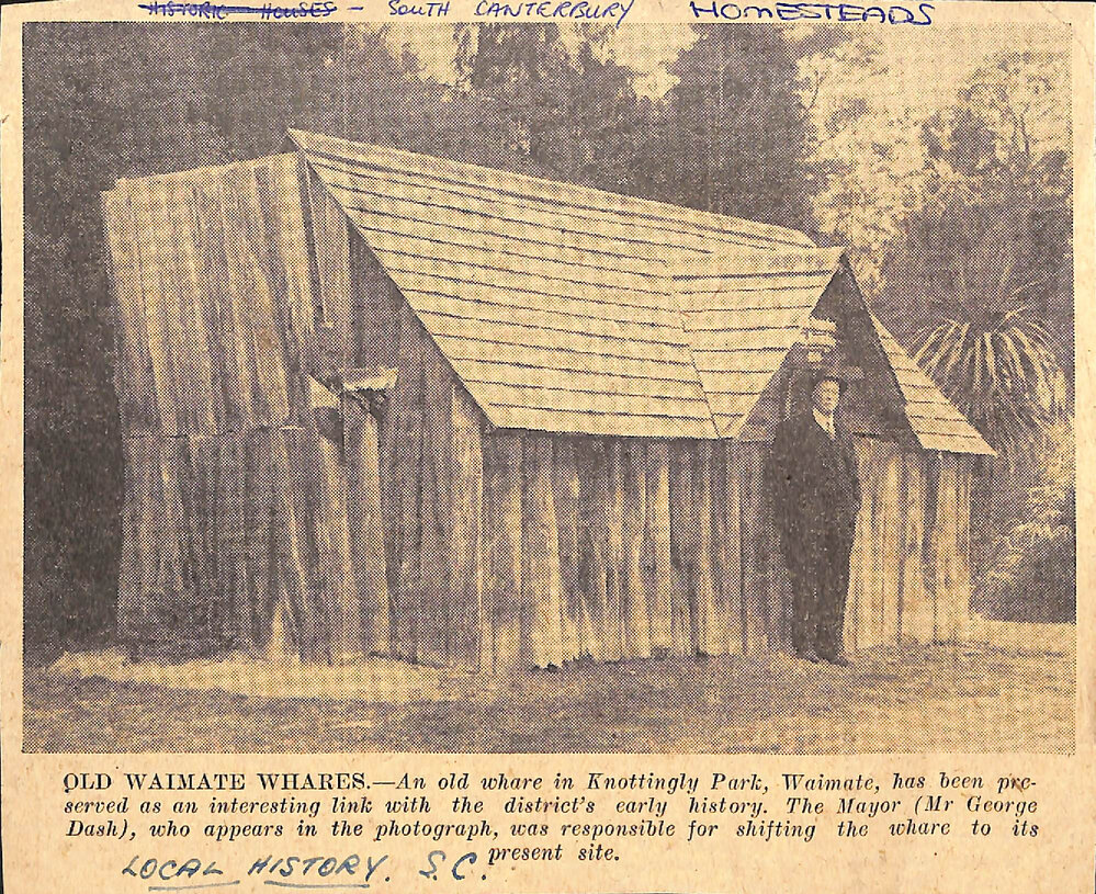 Old Waimate Whares