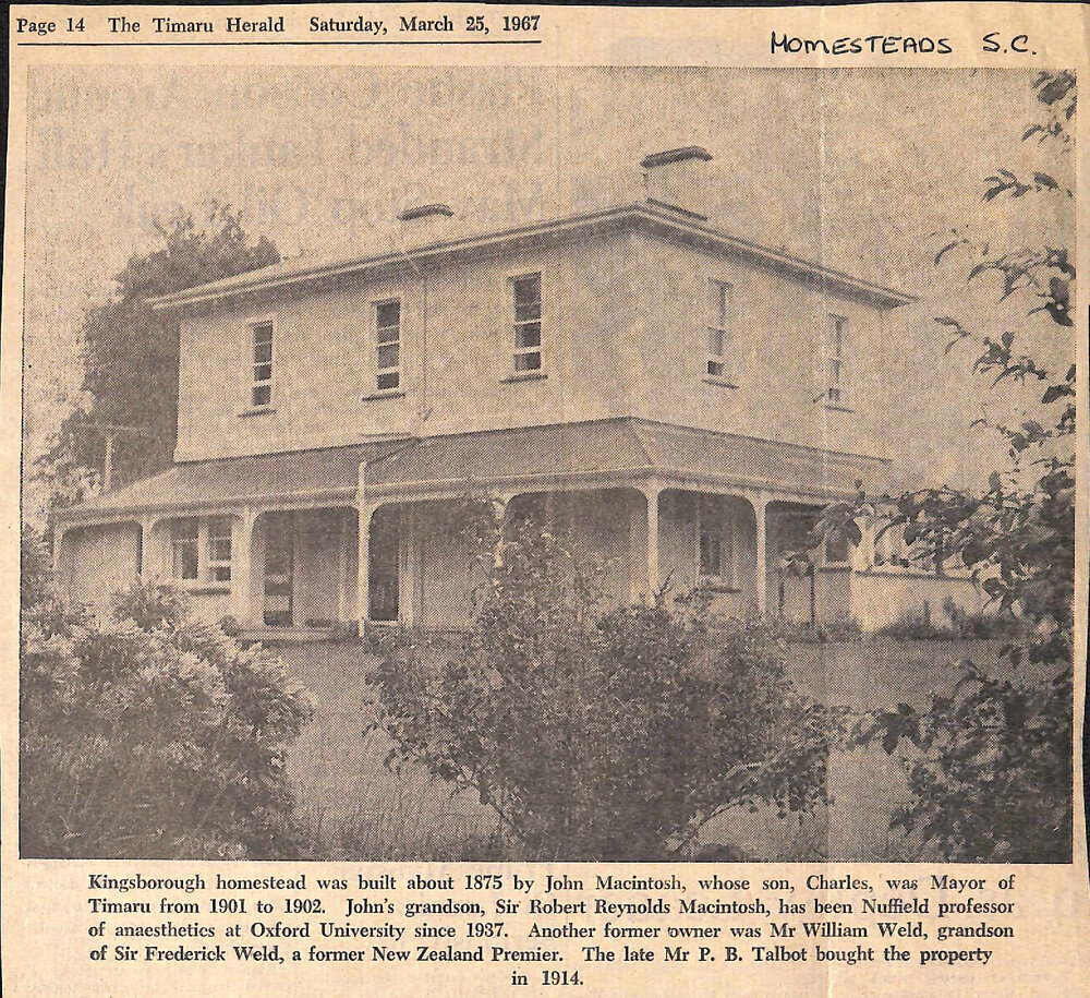 Kingsborough Closely Interwoven In Claremont History