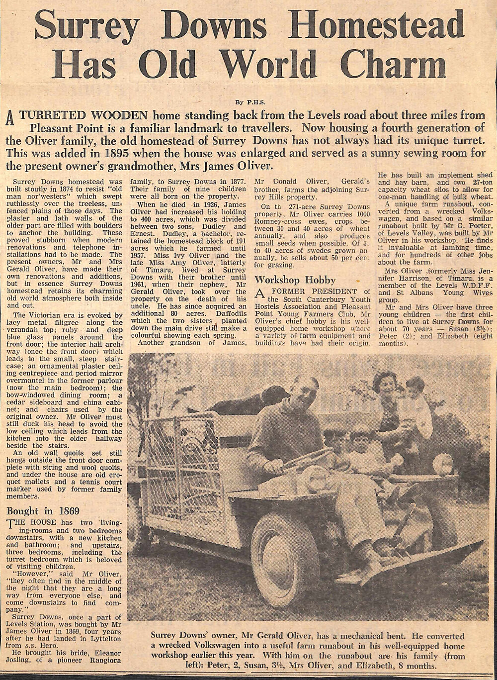 Surrey Downs Homestead Has Old World Charm