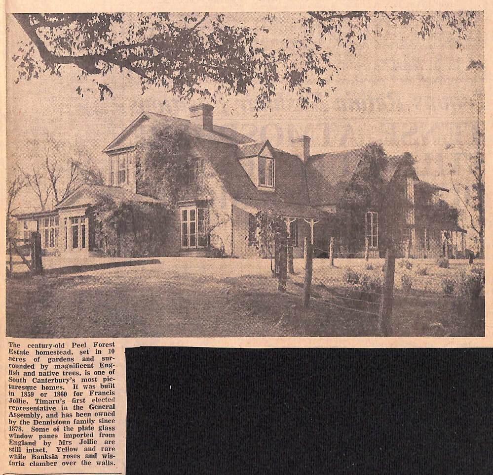 Historic Homes Of South Canterbury: Century-old Homestead On Peel Forest Estate