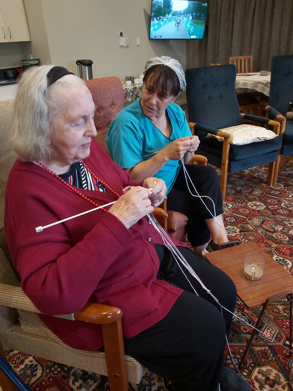 Wallingford Home knitters