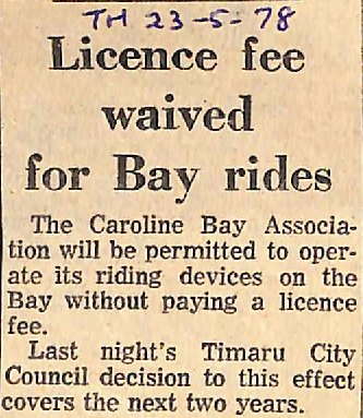 License Fee Waived for Bay Rides