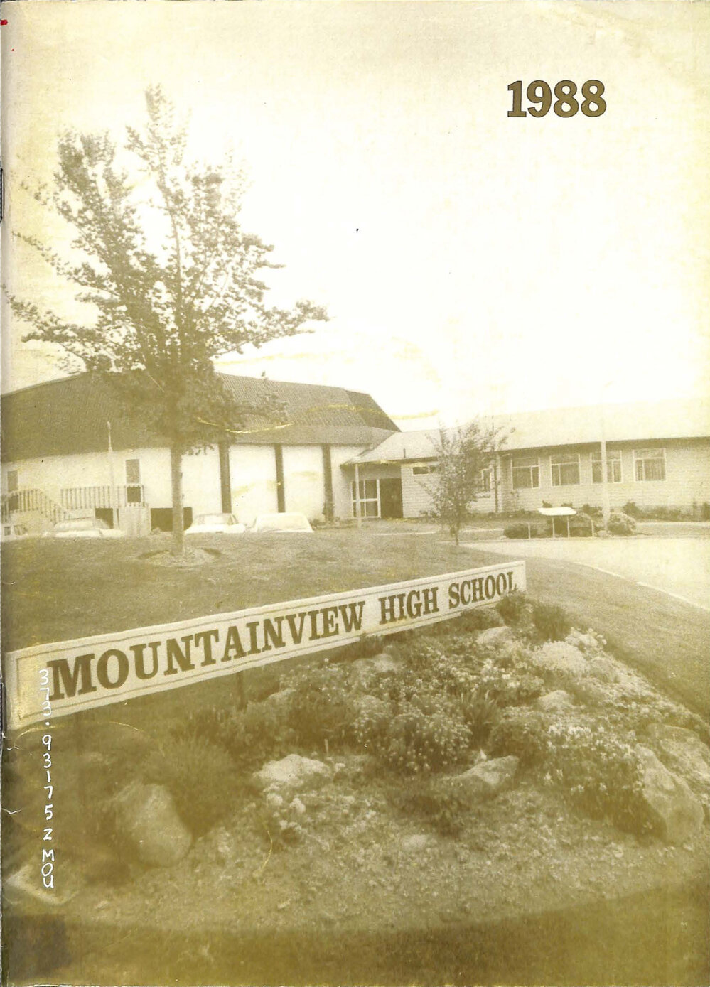 Mountainview High School yearbook 1988