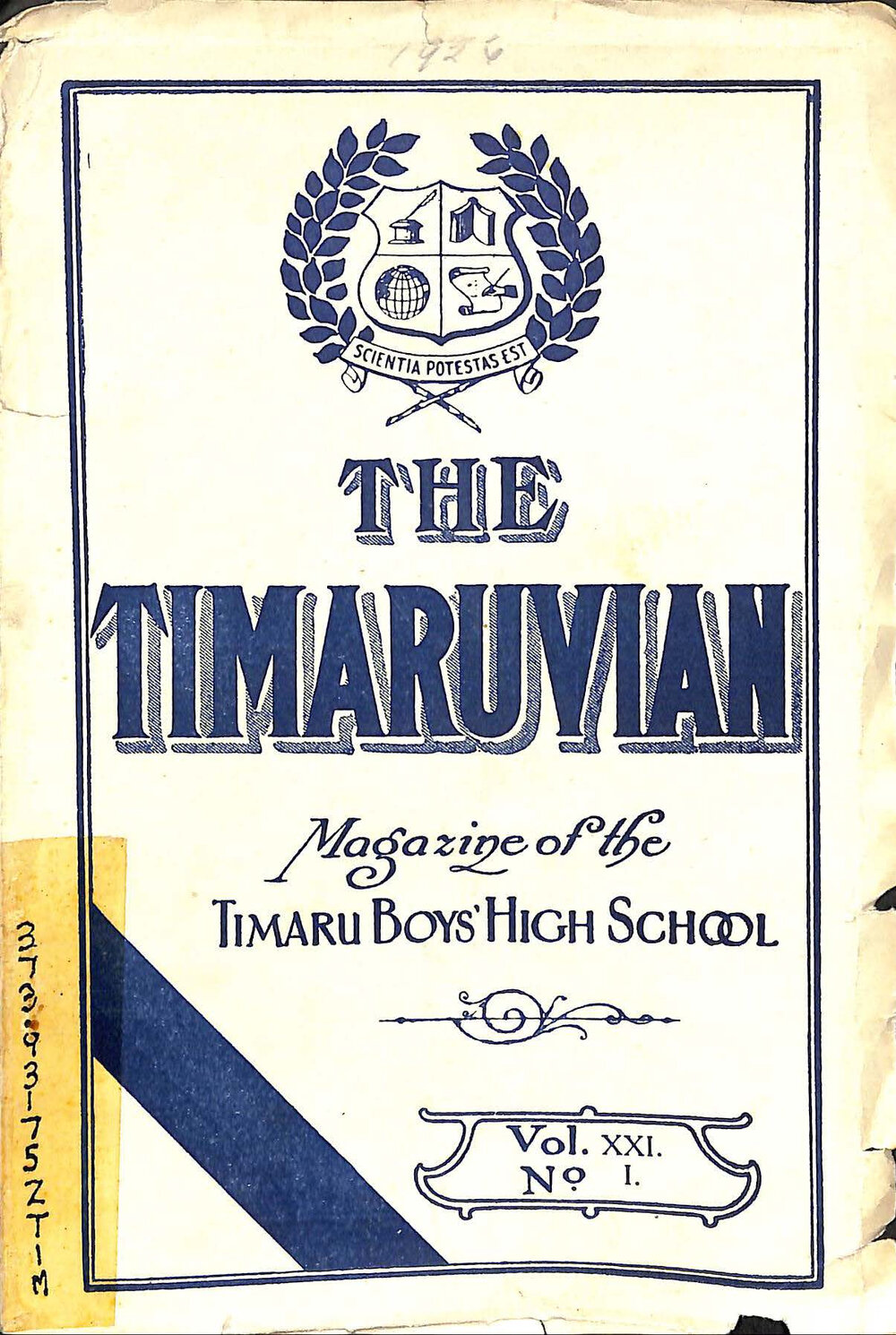 The Timaruvian 1926