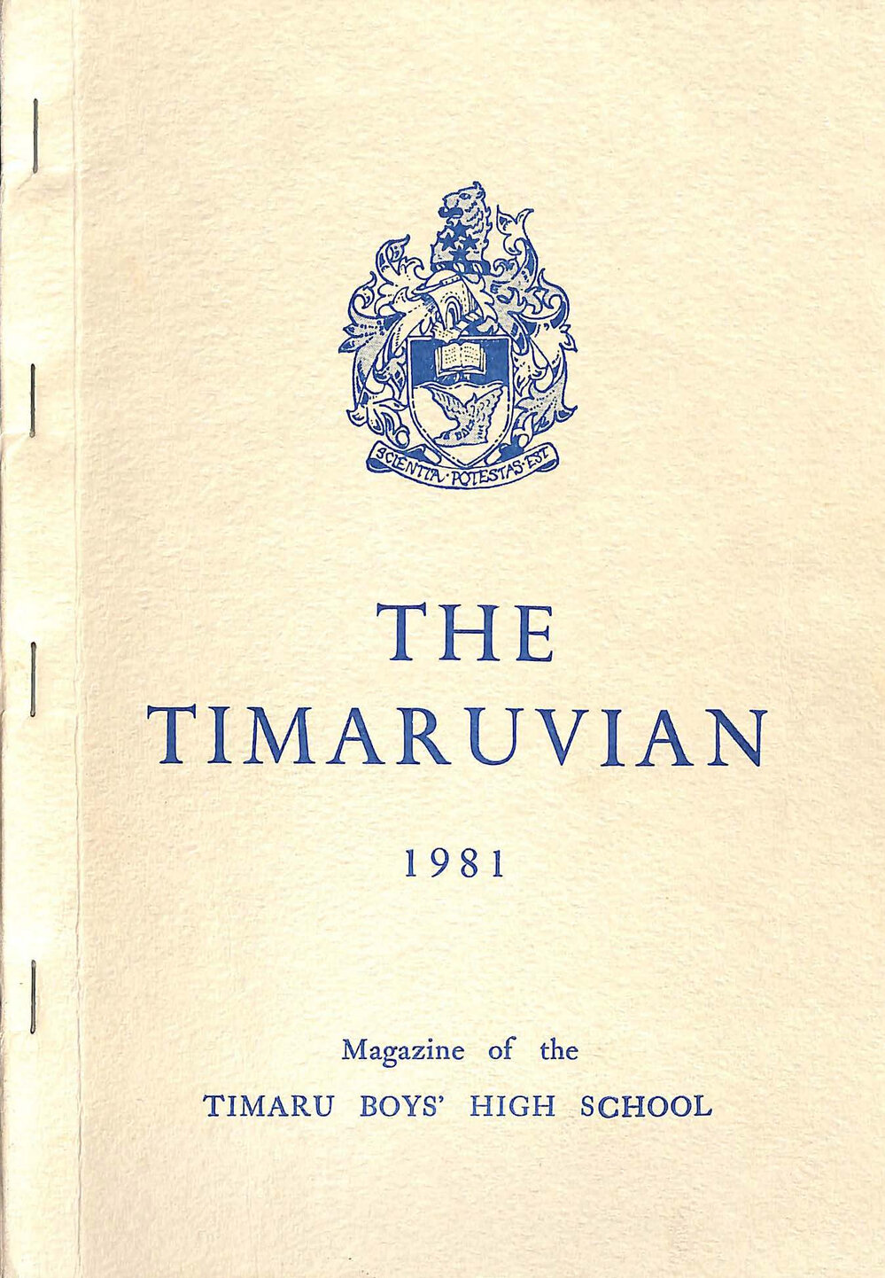 The Timaruvian 1981