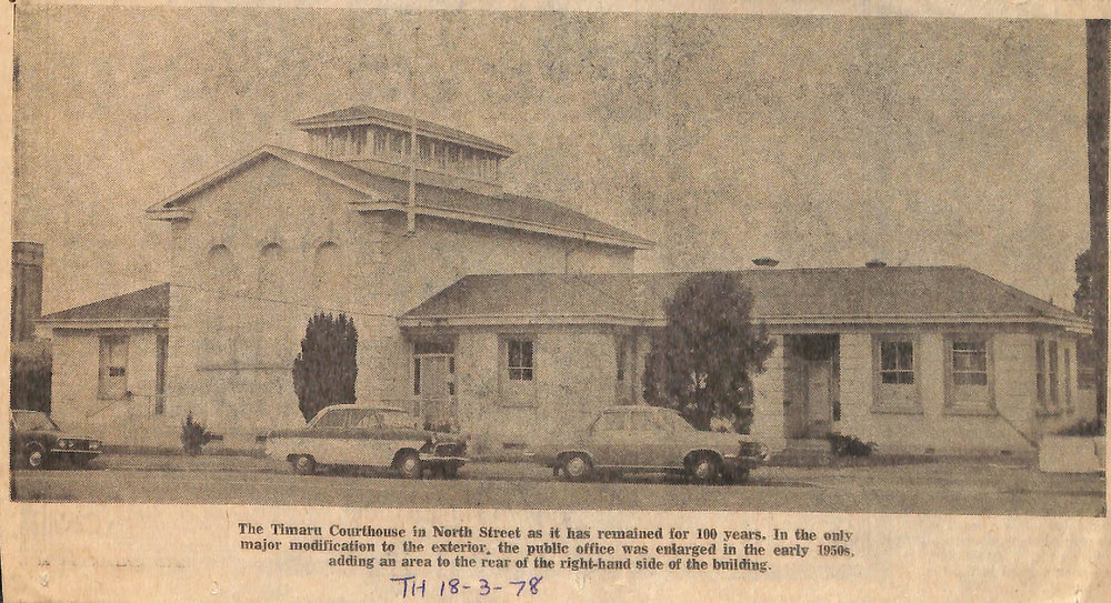 Timaru Court House in North Street