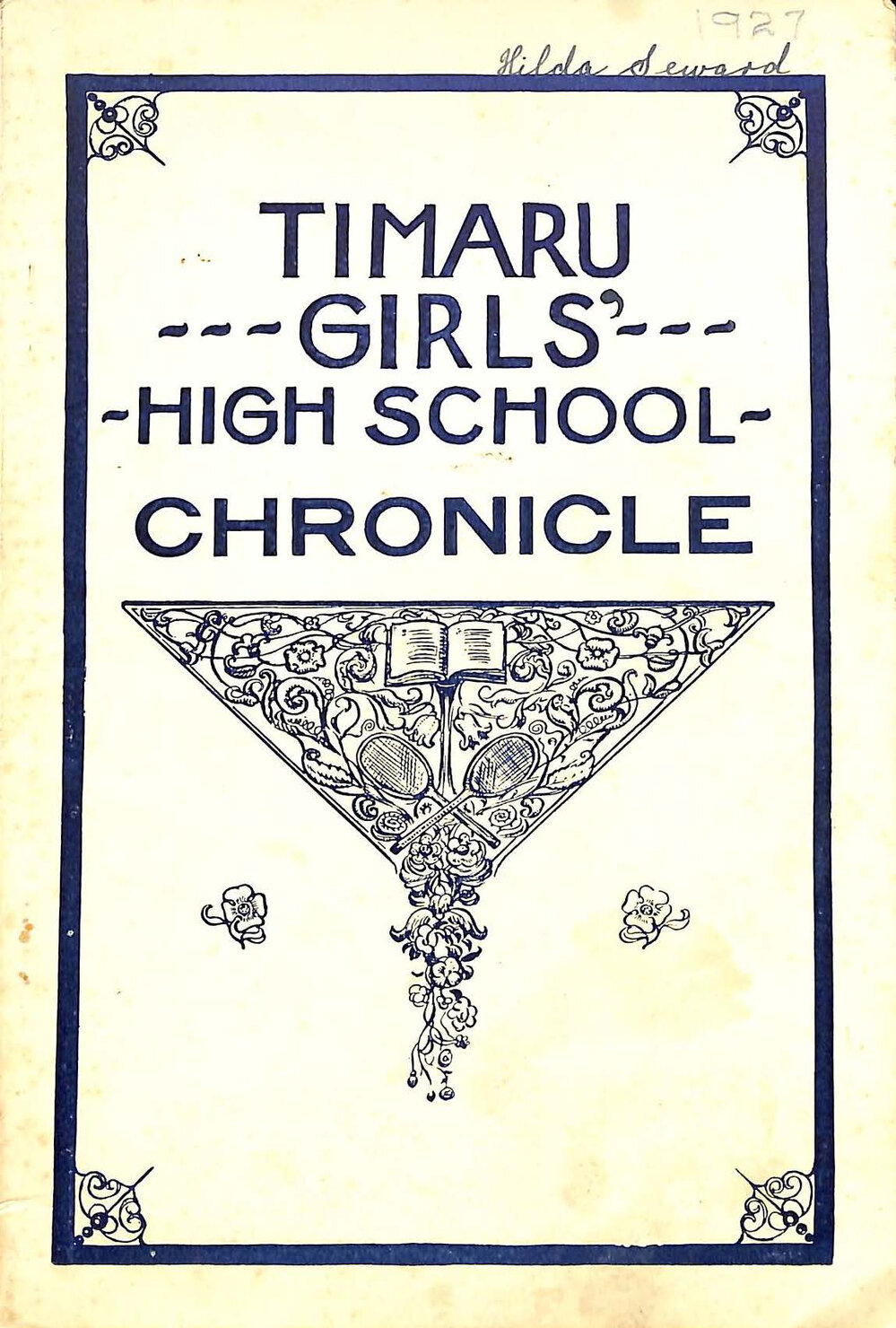 Timaru Girls' High School Chronicle 1927