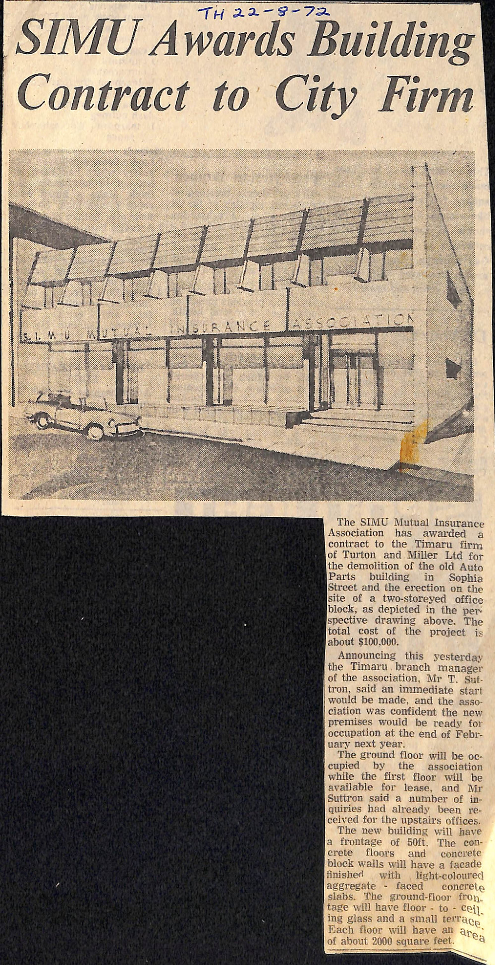 SIMU Awards Building Contract to City Firm