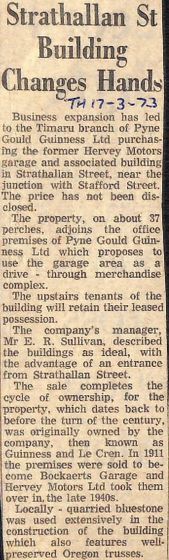 Strathallan St Building Changes Hands