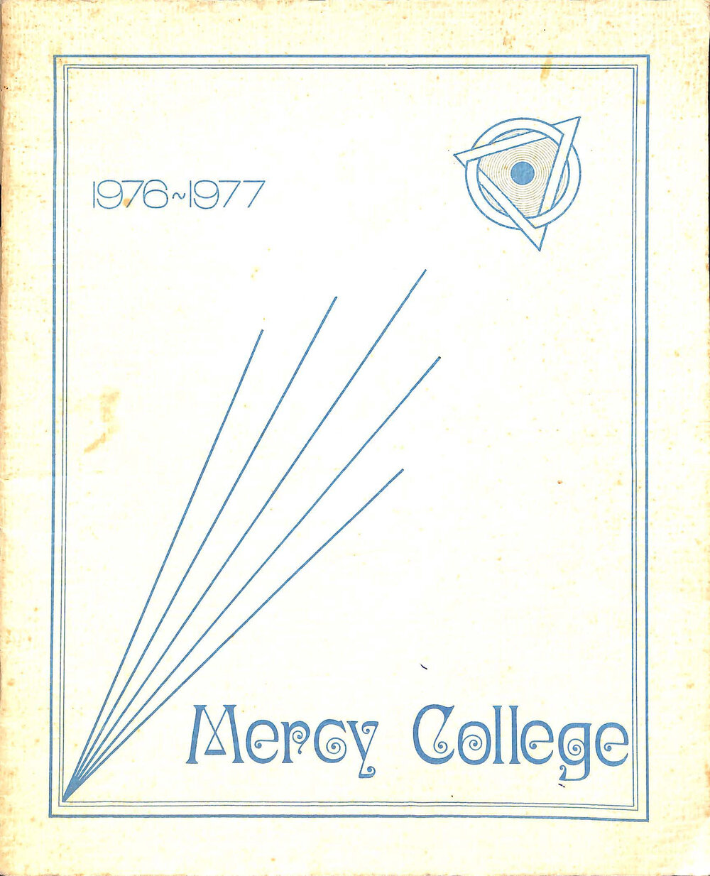 Mercy College yearbook 1976-77