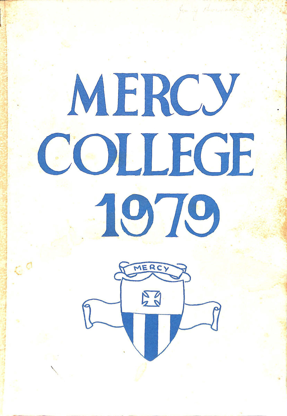 Mercy College yearbook 1979