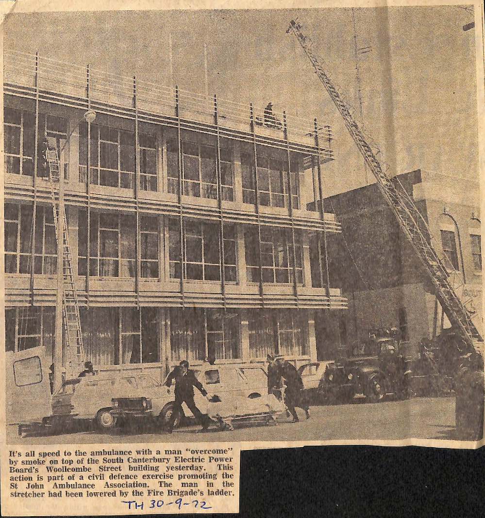 St John Ambulance Civil Defence Exercise