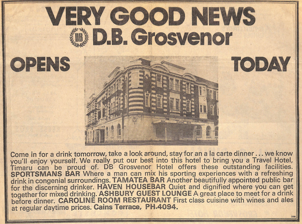 Very Good News DB Grosvenor Opens Today
