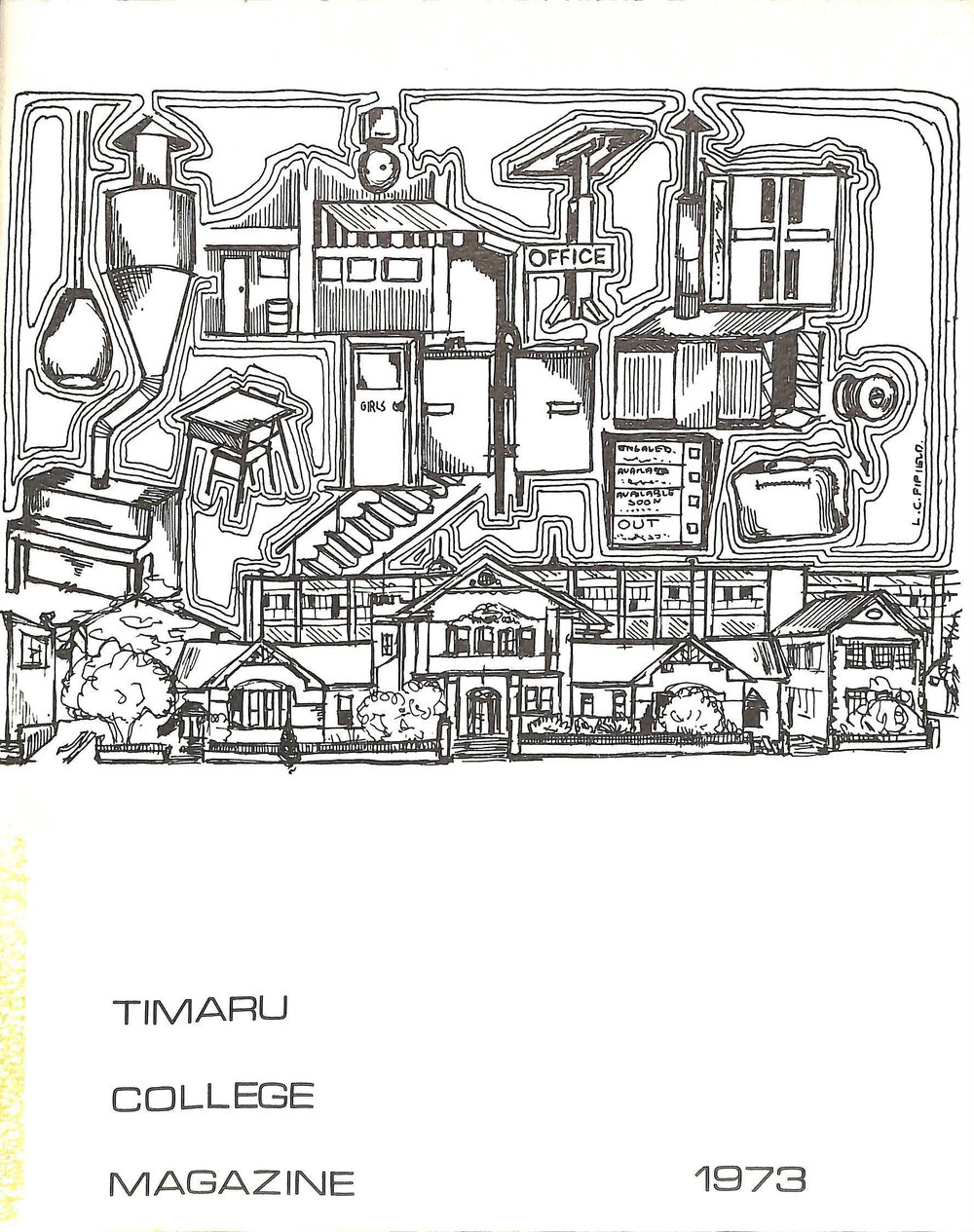 Timaru College magazine 1973