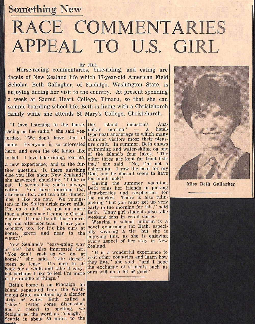 Something New: Race Commentaries Appeal To US Girl