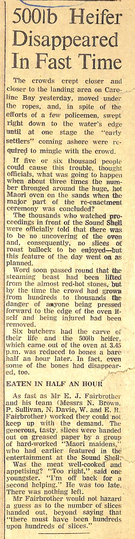 500lb Heifer Disappeared in Fast Time