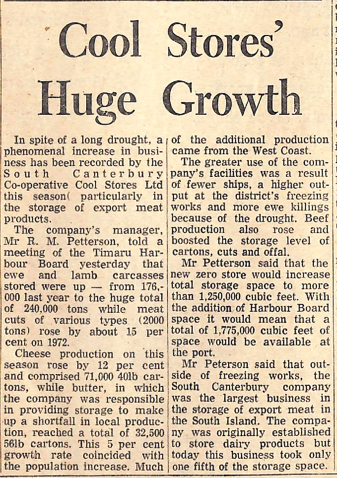 Cool Stores' Huge Growth