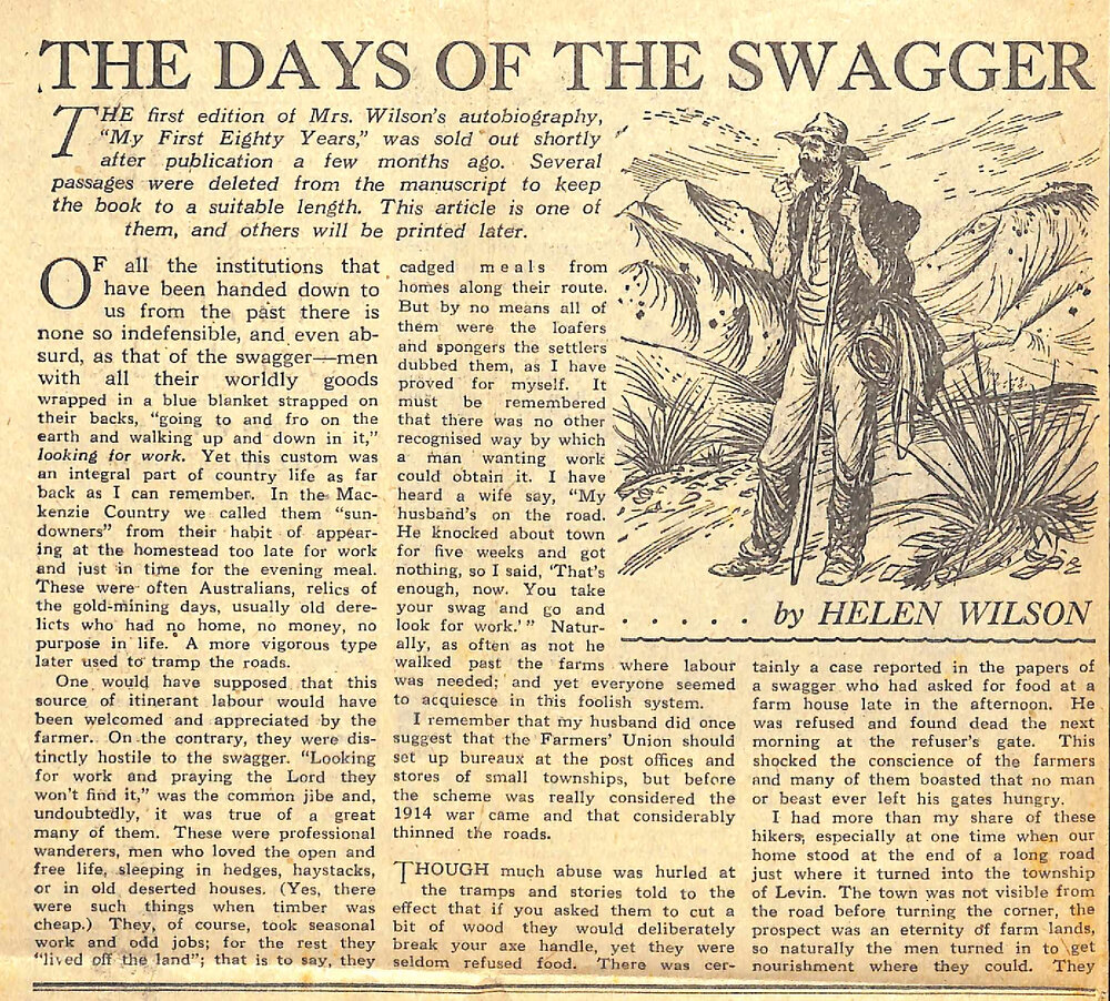 The Days of the Swagger