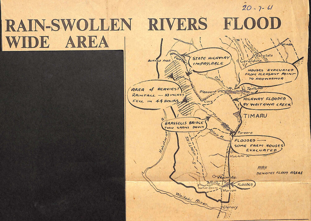 Rain-Swollen Rivers Flood Wide Area