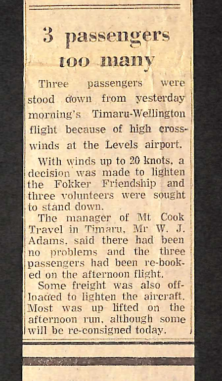 3 passengers too many