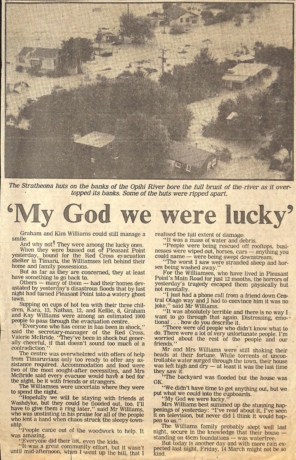  'My God we were lucky'