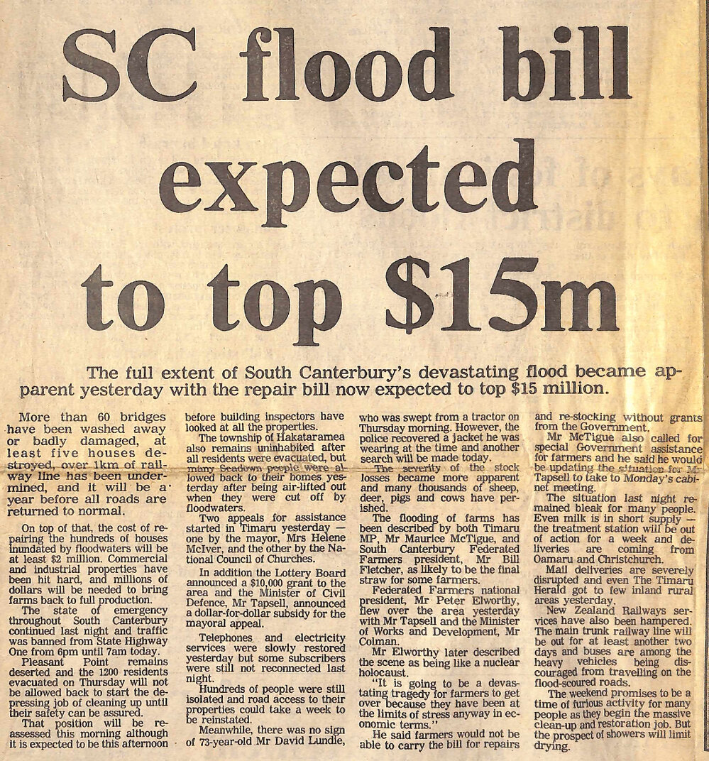 SC flood bill expected to top $15m