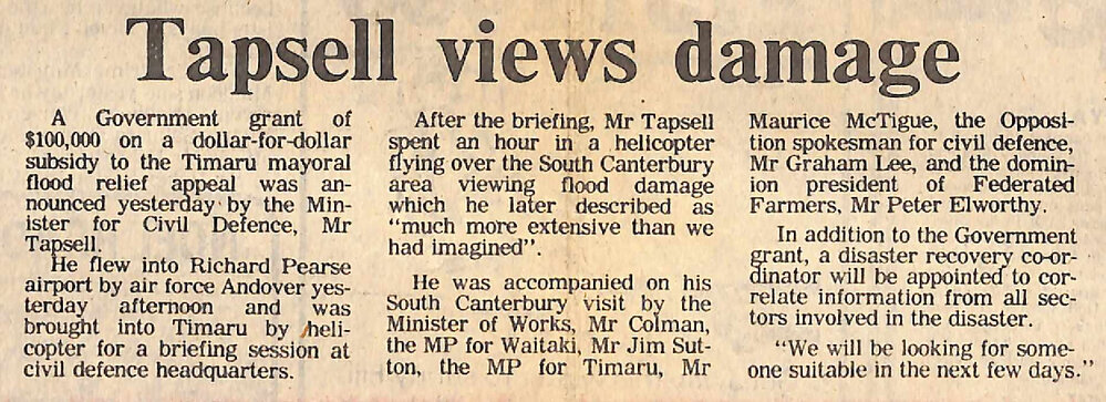 Tapsell views damage